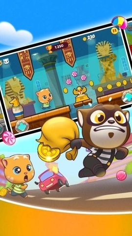 汤姆猫快跑最新版高清大图 汤姆猫快跑最新版1.6.2.377