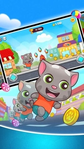 汤姆猫快跑最新版高清大图 汤姆猫快跑最新版1.6.2.377