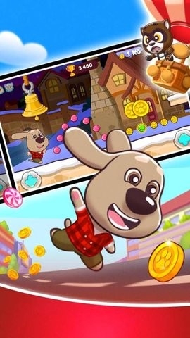 汤姆猫快跑最新版高清大图 汤姆猫快跑最新版1.6.2.377