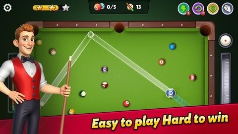 桌球大师游戏手机版高清大图 桌球大师游戏手机版2.4